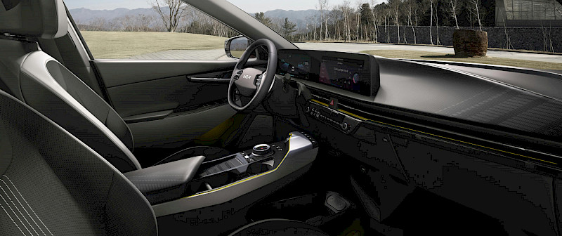 KIA EV6 első utastere