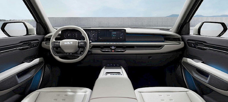 KIA EV9 első utastere