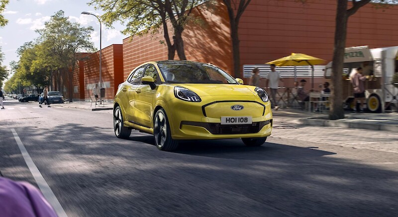 Ford Puma Gen-E halad a városi úton