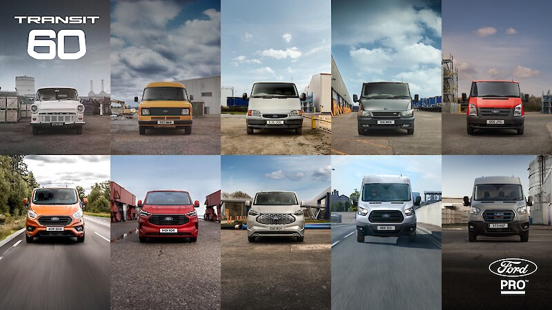 Ford Transit modell generáció