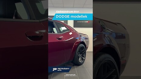 Dodge Challenger modellek a V8 Petrányinál videó borítóképe
